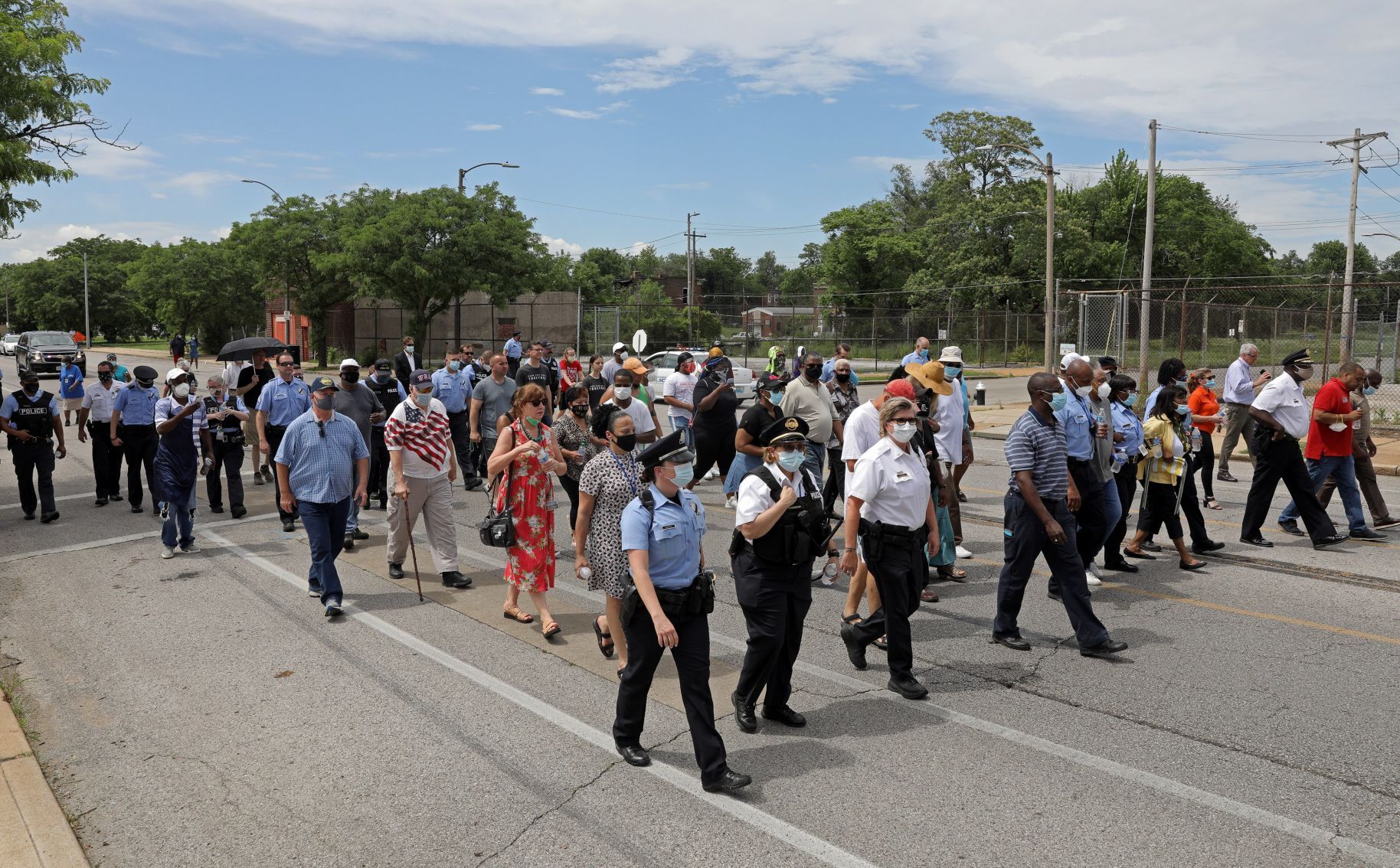 Loved ones remember David Dorn outside Lee's Pawn